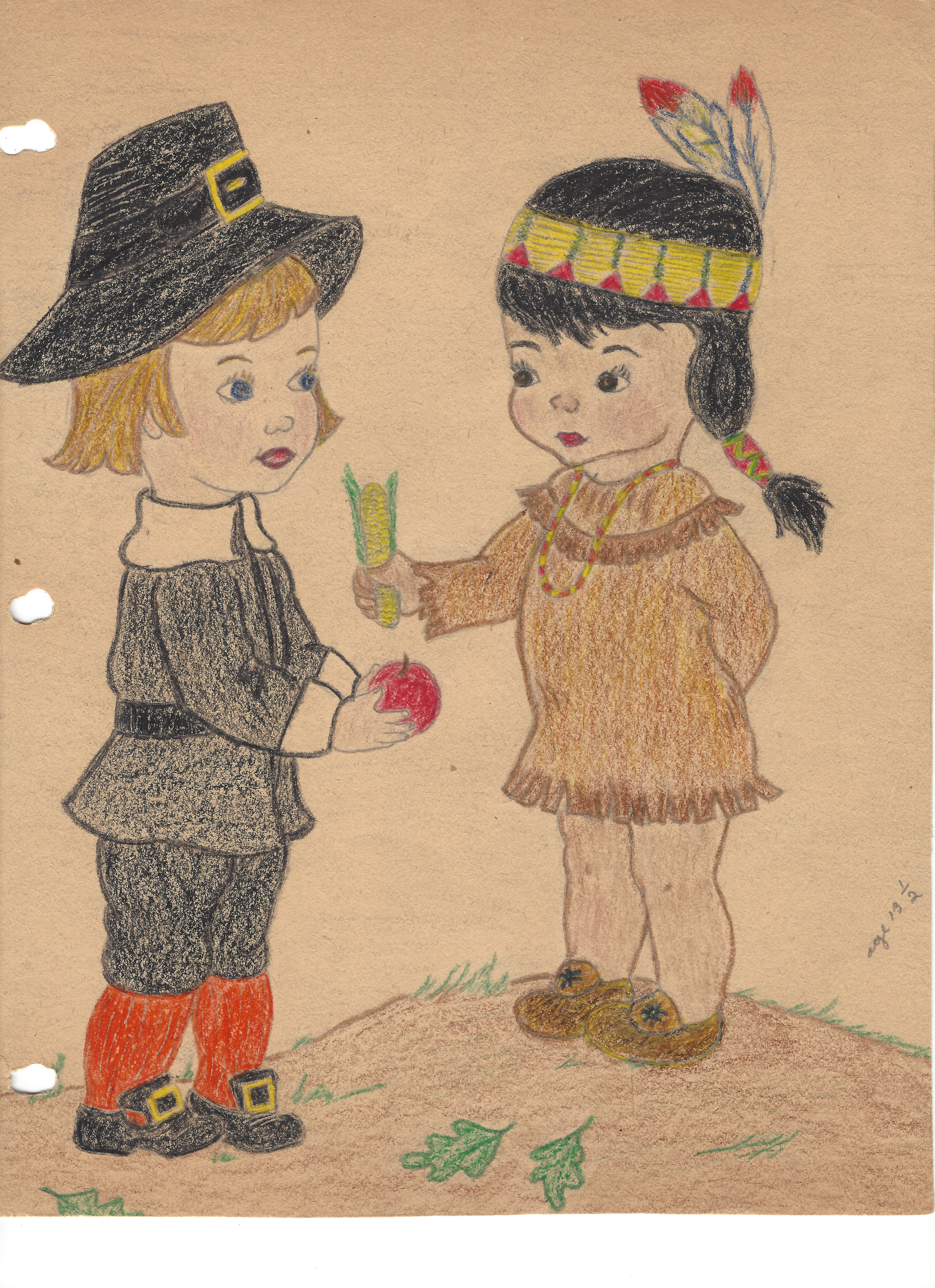 my-art-pilgrim-indian